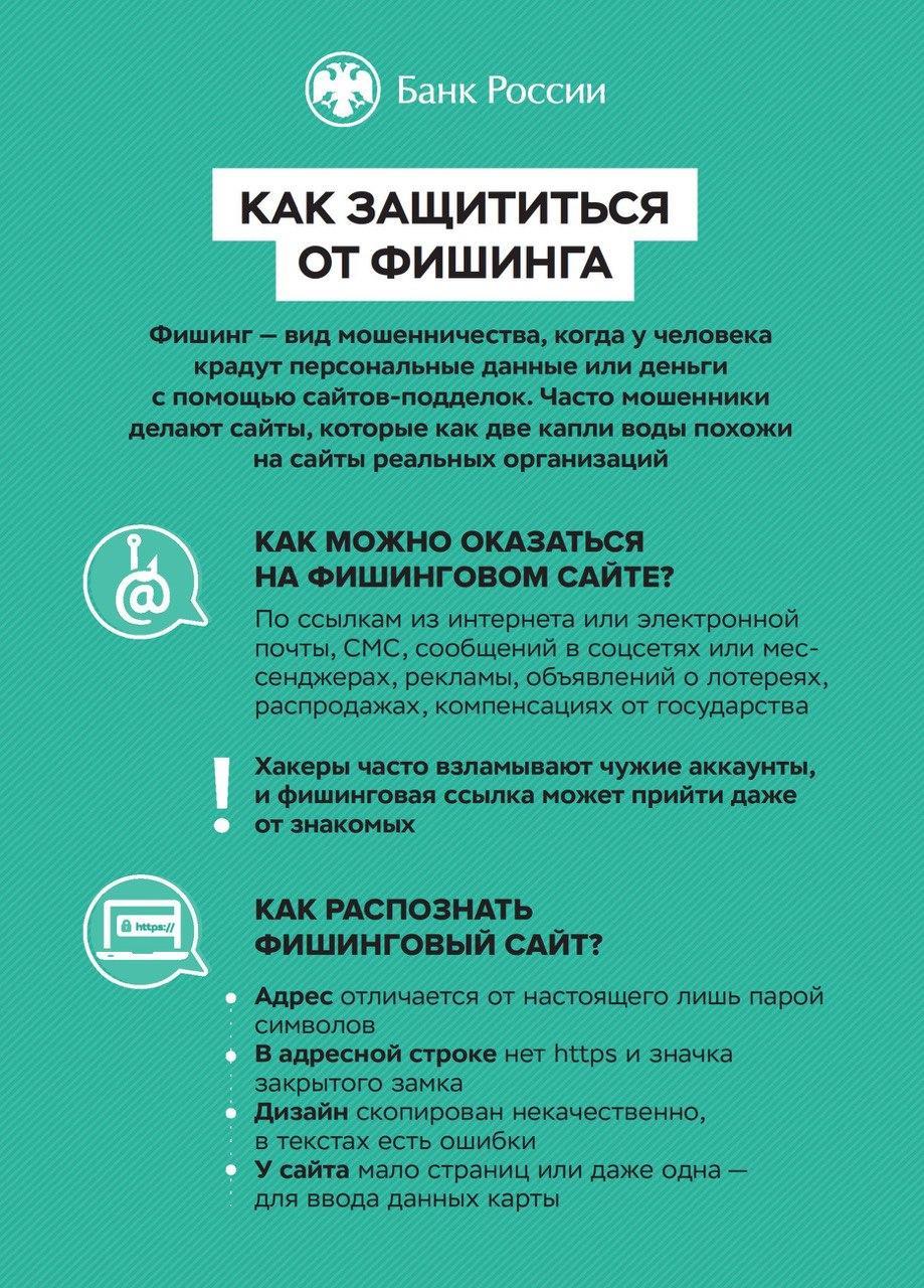 Как защититься от фишинга?.