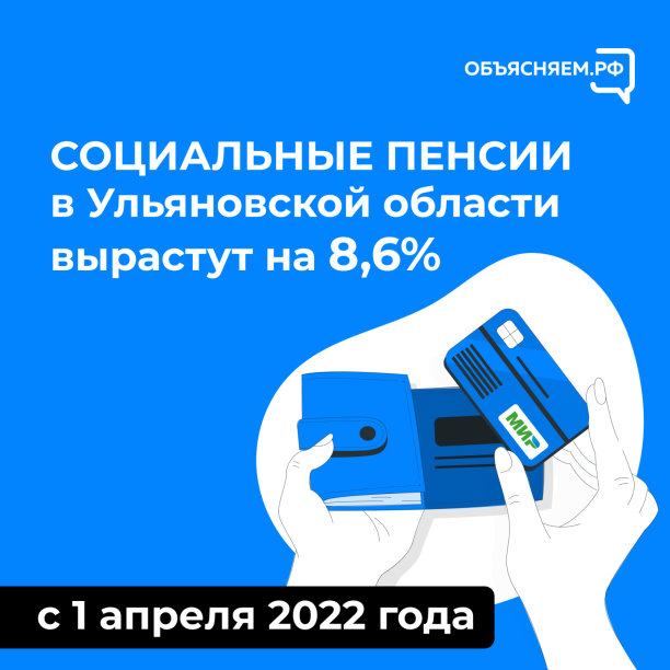 Индексация пенсии на 1 апреля 2022 года.